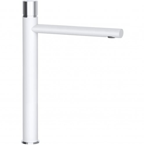 TAR-000056987_0 Смеситель для умывальника Rubineta Etna 18 D WT однорычажный, латунь, белый матовый