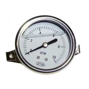 Манометр аксиальный Pallas глицериновый 1/4" 10 бар 63мм (fl-mp1020)