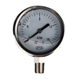 Манометр радиальный Pallas глицериновый 1/4" 16 бар 63мм (mert63416)