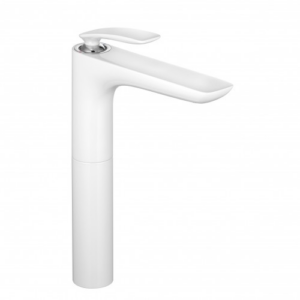 Смеситель для умывальника Kludi Balance однорычажный, латунь, белый (522989175)