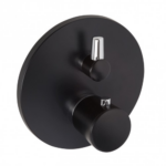 Змішувач для душу Kludi Balance термостатичний, чорний матовий (528308775)