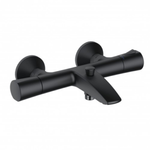 Смеситель для ванны Kludi Zenta SL с термостатом, черный матовый (351013938)