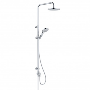 Душевая система Kludi Dive X Dual Shower System с регулировкой штанги, латунь, хром (690800500)