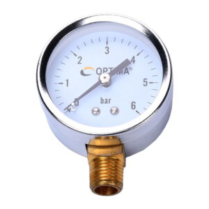 Манометр радиальный Optima 1/4" 6 бар 50мм (Y50-NFC-1)