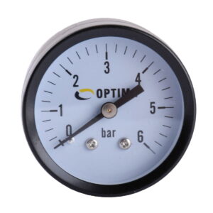 Манометр аксиальный Optima 1/4" 6 бар 50мм (X50-YFC)