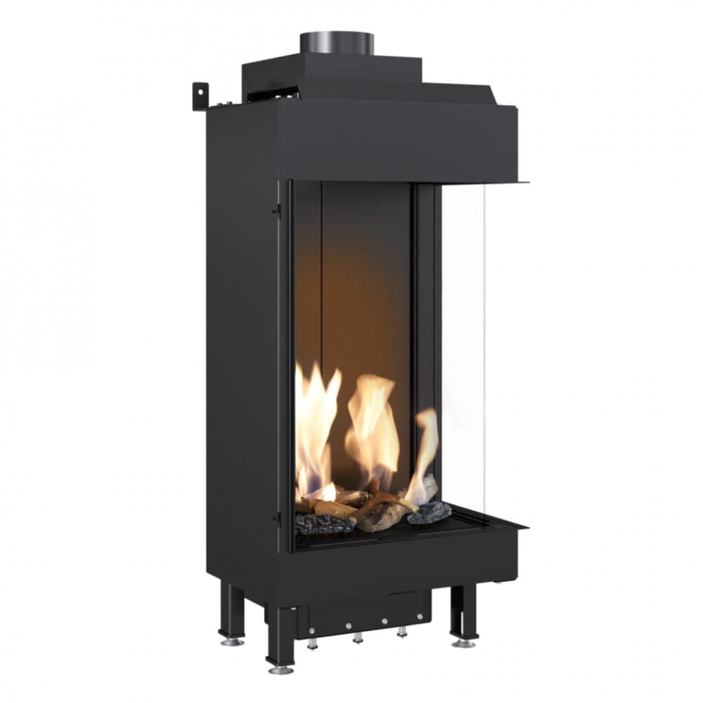 LEO/P/45/68/G31/37MBAR Газовый камин Kratki LEO 45/68 P LPG 5,7 кВт сталь