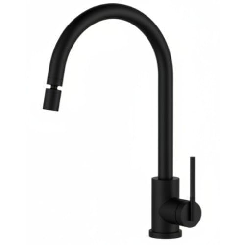 NET-033130 Смеситель для кухни Nett EB-22 однорычажный, черный матовый