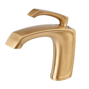 Смеситель для умывальника Nett PG-33 однорычажный, золото матовое