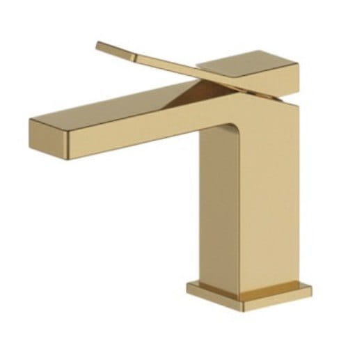 NET-081310 Смеситель для умывальника Nett UG-51 однорычажный, латунный, золото матовое