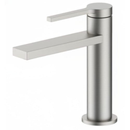 Nett VS-22 Смеситель для умывальника Nett VS-22 однорычажный, нержавеющая сталь, никель