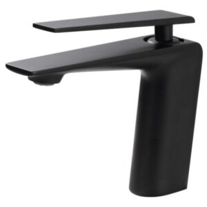 Смеситель для умывальника Nett ZB-33 однорычажный, латунный, черный матовый