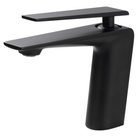 NET-081370 Смеситель для умывальника Nett ZB-33 однорычажный, латунный, черный матовый