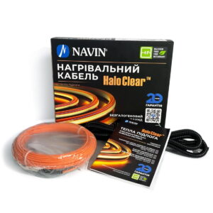 Нагревательный кабель Navin HaloClear 600 Вт резистивный, двухжильный (40-000034-0600)