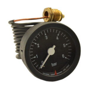 Манометр капиллярный Cewal ID 52 P 6 бар 52мм (91400226)