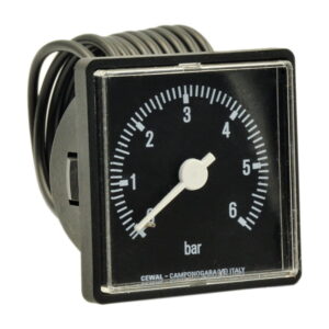 Манометр капиллярный Cewal IQ 52 P 6 бар 52мм (91400426)