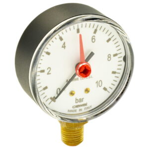 Манометр радиальный Cewal M 63 RP IR 1/4" 4 бар 63мм с индикатором (91463216)