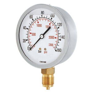 Манометр радиальный Cewal MG 50 RA глицериновый 1/4" 2,5 бар 50мм (91490004)