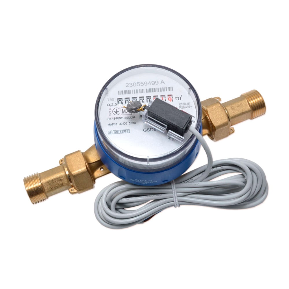 PDLP-P8A0RF12CSCIV0 Счетчик для холодной воды B-Meters GSD8-R 1/2" (P8A0RF12CSCIV0)