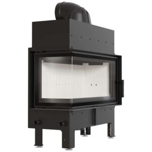 Камин на дровах Kratki FLOKI L/L 12 кВт сталь