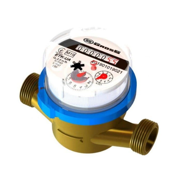 RS-PDR-043_0 Счетчик для холодной воды Gross 3/4"
