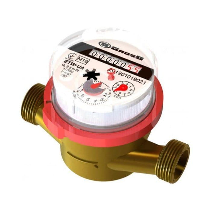 RS-PDR-139_0 Счетчик для горячей воды Gross 3/4"