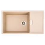 Гранітна мийка Valeso Diamond 860х500 врізна, прямокутна, матова сафарі