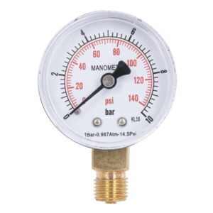 Манометр радиальный Thermo Alliance Standart 1/4" 10 бар 50мм (SD17010B)