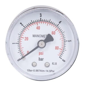 Манометр аксиальный Thermo Alliance Standart 1/4" 6 бар 50мм (SD1716B)