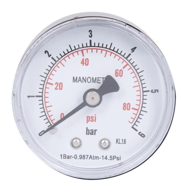 SD00021359_0 Манометр аксиальный Thermo Alliance Standart 1/4" 6 бар 50мм (SD1716B)