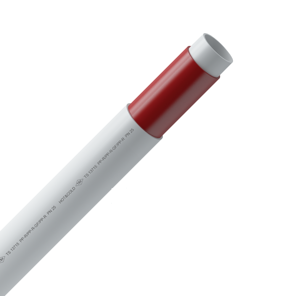 Sklov1 Труба полипропиленовая Formul Composite Pipe PN 20 20х2,8 мм, 4 м, стекловолокно