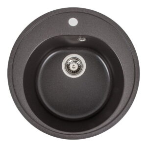 Гранитная мойка Valeso Luna 510х510 врезная