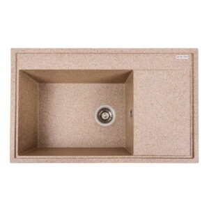 Гранитная мойка Valeso Azurit 790х500 врезная