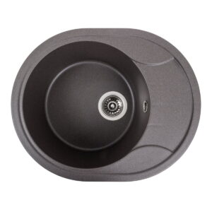 Гранитная мойка Valeso Onyx 580х470 врезная