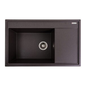 Гранитная мойка Valeso Azurit 790х500 врезная