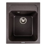 Гранітна мийка Valeso Korrado 400х500 врізна, прямокутна, матова гренадін