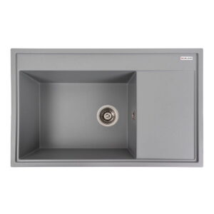 Гранитная мойка Valeso Azurit 790х500 врезная