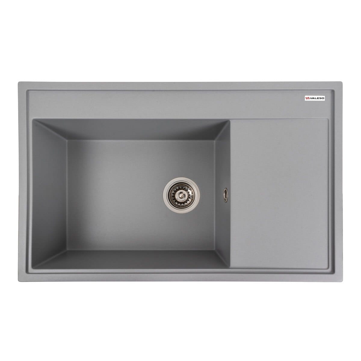 SP000047338 Гранитная мойка Valeso Azurit 790х500 врезная
