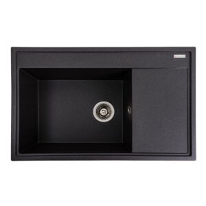 Гранитная мойка Valeso Azurit 790х500 врезная