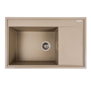 Гранитная мойка Valeso Azurit 790х500 врезная