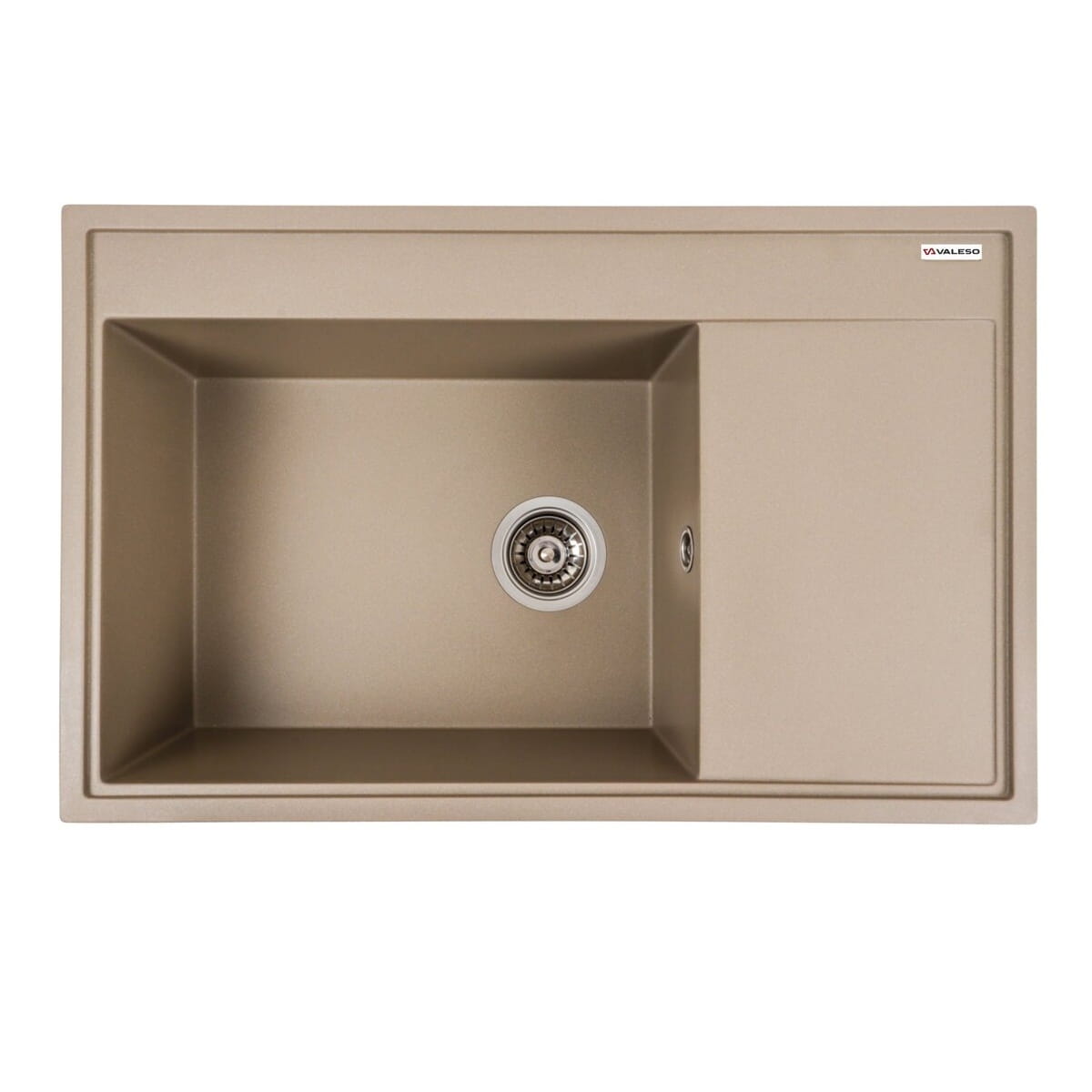 SP000048212 Гранитная мойка Valeso Azurit 790х500 врезная