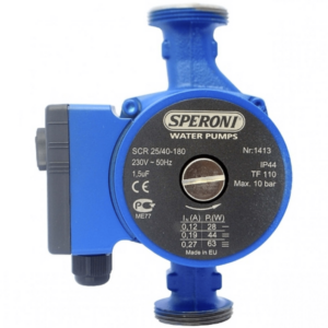 Циркуляционный насос Speroni SCR 25/60-180 80 Вт H 6 м Q 65 л/мин механический
