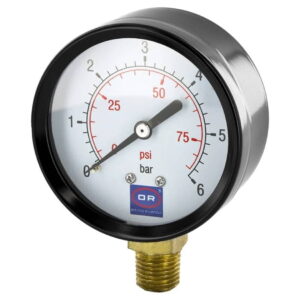 Манометр радиальный Officine Rigamonti 1/4" 6 бар 50мм (0300.006)