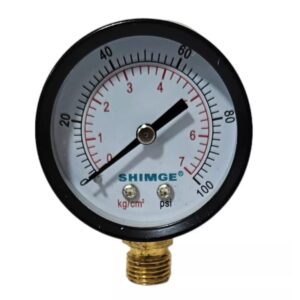 Манометр радиальный Shimge PS-S 1/4" 7 бар 50мм