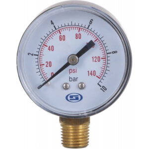 Манометр радиальный Gross 1/4" 10 бар 50мм