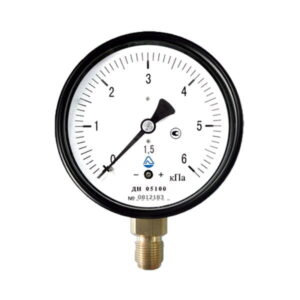 Напоромер радиальный Стеклоприбор M20x1,5 16 бар 100мм (Класс точности 1)