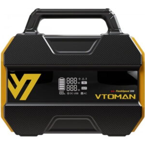 Портативная зарядная станция Vtoman FlashSpeed 300 Вт LiFePO4 с LED-дисплеем