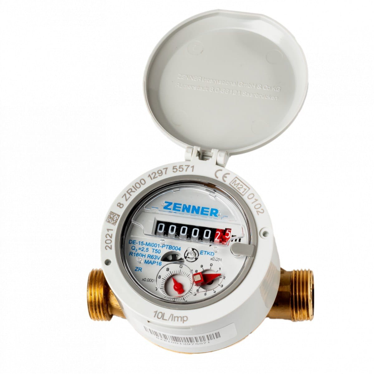 TK-ZennerETKDR160_0 Счетчик для холодной воды Zenner 1/2" (ETKDR160)