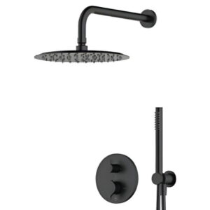 Душевая система Armaform Silvia с термостатом, латунь, черный