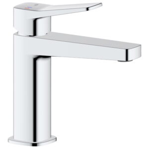 Смеситель для умывальника KFA Armatura Malaga однорычажный, хром + сифон Click-Clack