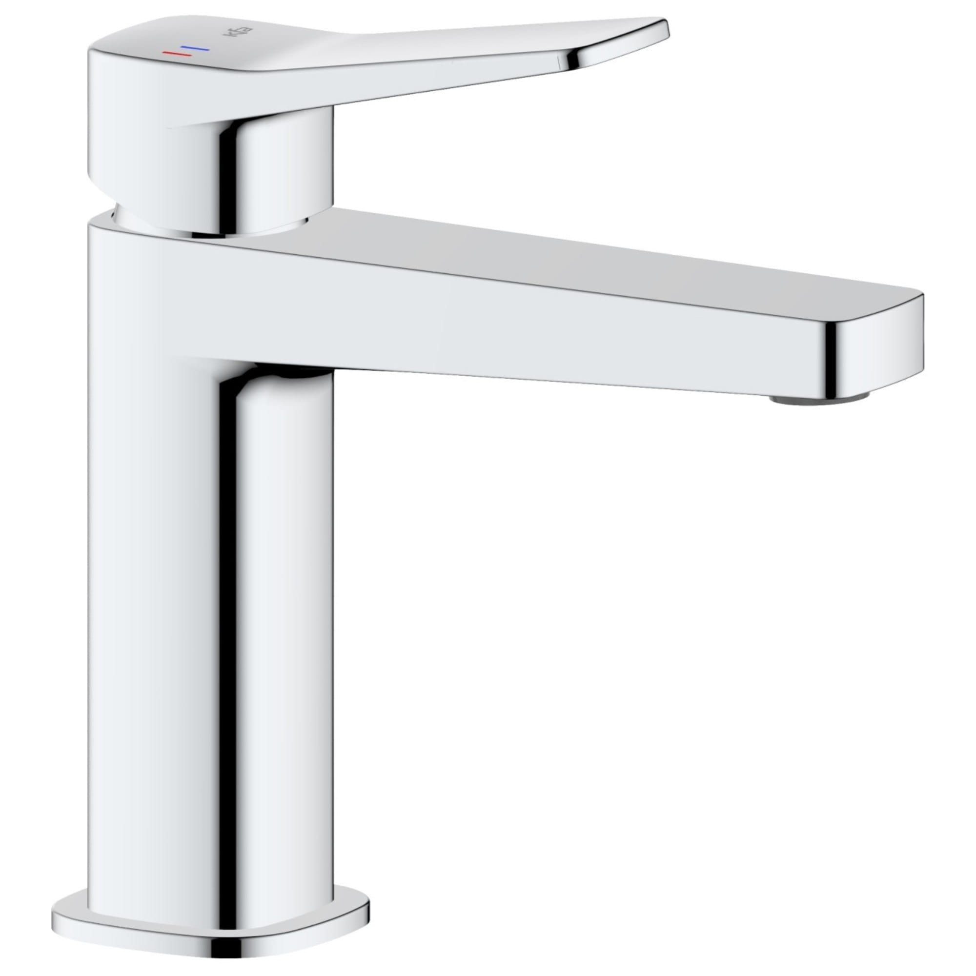 TP-4522-815-00 Смеситель для умывальника KFA Armatura Malaga однорычажный, хром + сифон Click-Clack